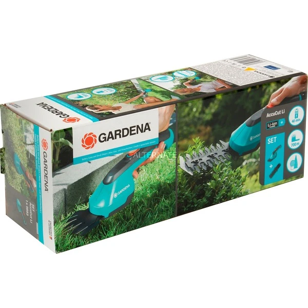 GARDENA Akku-Grasschere AccuCut Li, 3,6Volt, Set Mit Strauchmesser – Bild 4