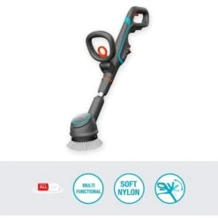 GARDENA Akku-Multi-Reiniger AquaBrush Compact 18V P4A Solo, Hartbodenreiniger -Gardena GARDENA Akku Multi Reiniger AquaBrush Compact 18V P4A solo Hartbodenreiniger@@100025213 2