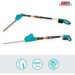 GARDENA Akku-Teleskop-Heckenschere THS 42/18V P4A, Ready-To-Use Set -Gardena GARDENA Akku Teleskop Heckenschere THS 42 18V P4A Ready To Use Set@@1687816 2