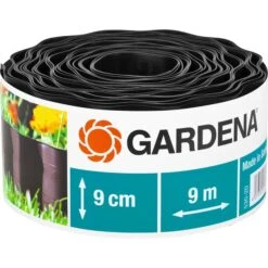 GARDENA Beeteinfassung, 9cm Hoch, Begrenzung