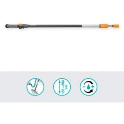 GARDENA Cleansystem Teleskop-Stiel M-XL, 155 - 260cm -Gardena GARDENA Cleansystem Teleskop Stiel M XL 155 260cm@@100025283 2
