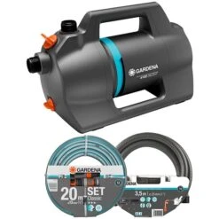 GARDENA Gartenpumpe 4100 Silent Set