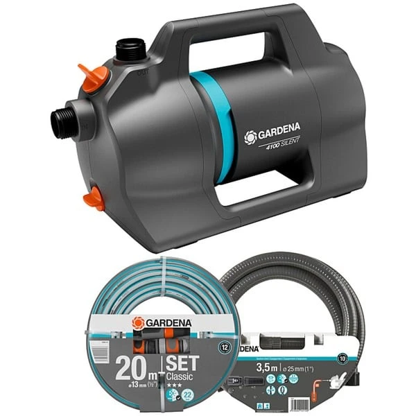 GARDENA Gartenpumpe 4100 Silent Set 1 GARDENA Gartenpumpe 4100 Silent Set
