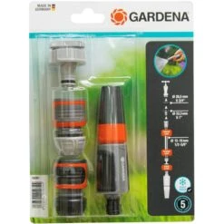 GARDENA Grundausstattung Schlauchanschluss, Mit Reinigungsspritze -Gardena GARDENA Grundausstattung Schlauchanschluss mit Reinigungsspritze@@1214064 7