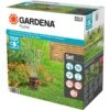 GARDENA Komplett-Set Pipeline Mit Viereckregner, Wasserhahn