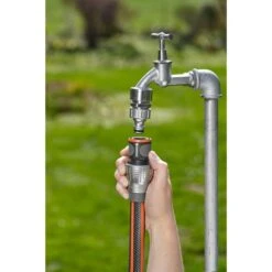 GARDENA Premium Schlauchverbinder 19mm (3/4"), Schlauchstück -Gardena GARDENA Premium Schlauchverbinder 19mm 3 4 Schlauchst ck@@9wicau33 3
