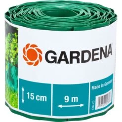 GARDENA Raseneinfassung, 15cm Hoch, Begrenzung