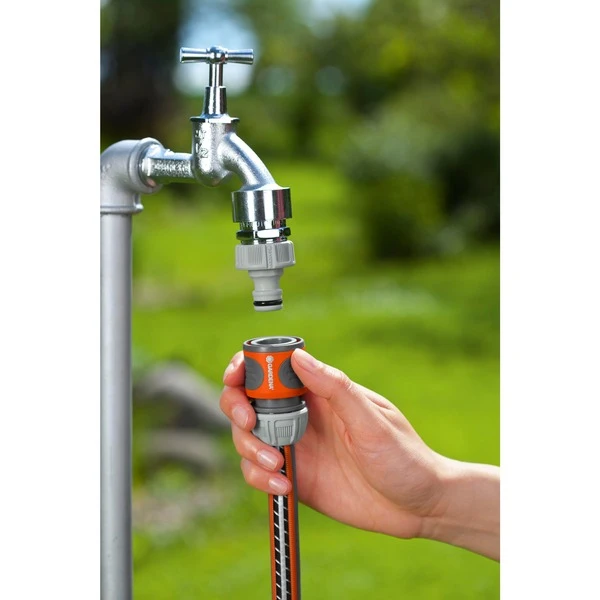 GARDENA Schlauchverbinder 13mm (1/2") - 15mm (5/8"), Schlauchstück – Bild 3