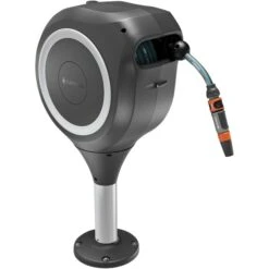 GARDENA Terrassen-Schlauchbox RollUp S, 15 Meter, Schlauchtrommel