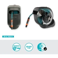 GARDENA Wand-Schlauchbox RollUp M, 20 Meter, Schlauchtrommel -Gardena GARDENA Wand Schlauchbox RollUp M 20 Meter Schlauchtrommel@@1688198 3