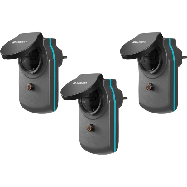 GARDENA Smart Power Zwischenstecker, 3er Set, Steckdose 1 GARDENA Smart Power Zwischenstecker, 3er Set, Steckdose